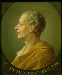 Portrait de Charles de Montesquieu (1689-1755), philosophe et juriste français, 1728